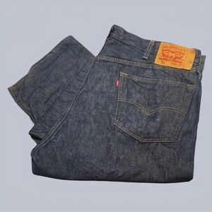 Levi's Men's Dark Blue Straight Jeans